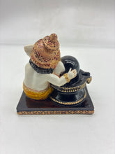 Load image into Gallery viewer, Baby Ganesh with Shivling Figurine