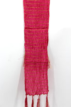 Load image into Gallery viewer, Men's Silk Crush Dupatta - Stole Chunni For Sherwani - Non Stretch size 26 x 250 cm - Stretched size 44 x 250 cm