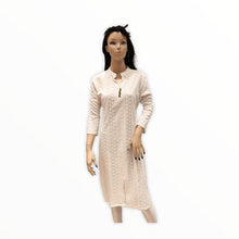 Load image into Gallery viewer, Women's Cotton Embroidered Kurta Kurti