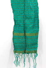 Load image into Gallery viewer, Men's Silk Crush Dupatta - Stole Chunni For Sherwani - Non Stretch size 26 x 250 cm - Stretched size 44 x 250 cm