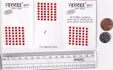 Load image into Gallery viewer, Coloured Bindi round Forehead Tika, Face Jewels Body Art Bollywood Bindis Self Adhesive Stickers Clinically Tested Safe for Skin - Size 3 to Size 10