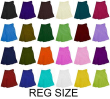 Load image into Gallery viewer, Women's Cotton Indian Readymade Petticoats Inskirt / under skirt Saree Petticoats - Regular Size