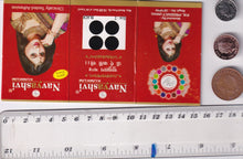 Load image into Gallery viewer, Coloured Bindi round Forehead Tika, Face Jewels Body Art Bollywood Bindis Self Adhesive Stickers Clinically Tested Safe for Skin - Size 3 to Size 10