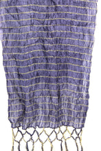 Load image into Gallery viewer, Men's Silk Crush Dupatta - Stole Chunni For Sherwani - Non Stretch size 26 x 250 cm - Stretched size 44 x 250 cm