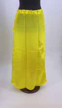 Load image into Gallery viewer, Indian Satin Silk Petticoat Inskirt Lining For Sari