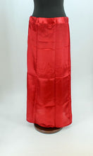 Load image into Gallery viewer, Indian Satin Silk Petticoat Inskirt Lining For Sari