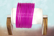 Load image into Gallery viewer, Indian Glass Bangles Set Matt Finish Bollywood Traditional Beautiful Bangle Set for Women Girl Wedding Favour