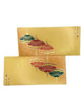 Load image into Gallery viewer, Envelopes Envelope Money holder Diwali Wedding Gift Card Pack of 10 Lemon Yellow