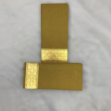 Load image into Gallery viewer, Envelopes Envelope Money holder Diwali Wedding Gift Card Pack of 10 Gold