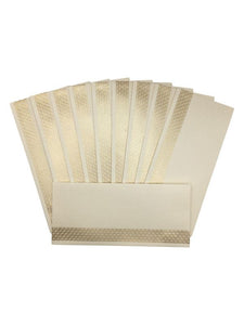 Envelopes Envelope Money holder Diwali Wedding Gift Card Pack of 10 White