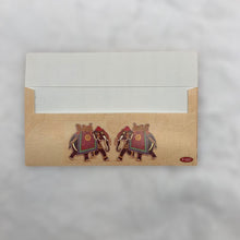 Load image into Gallery viewer, Envelopes Envelope Money holder Diwali Wedding Gift Card Pack of 10 Cream