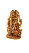 Load image into Gallery viewer, Ganesh Bhagwan Ganesha Statue Ganpati for Home Decor Gold