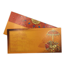 Load image into Gallery viewer, Envelopes Envelope Money holder Diwali Wedding Gift Card Pack of 10 Golden