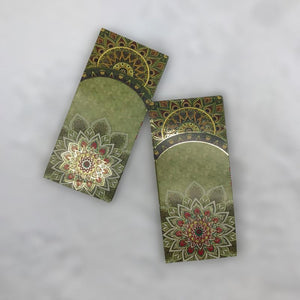 Envelopes Envelope Money holder Diwali Wedding Gift Card Pack of 10 Green