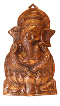 Load image into Gallery viewer, GANESH WALL HANGING &amp; TABLE SHOWPIECE FIGURINE STATUE FOR HOME DECOR Copper