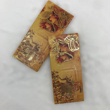 Load image into Gallery viewer, Envelopes Envelope Money holder Diwali Wedding Gift Card Pack of 10 Gold