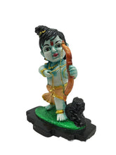 Load image into Gallery viewer, Lord Krishna , Kanha, bal gopal Statue for Home &amp; office decor, temple, diwali Pooja Blue