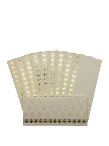 Envelopes Envelope Money holder Diwali Wedding Gift Card Pack of 10 White