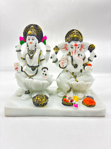 Blessings Ganesha and Laxmi Idol