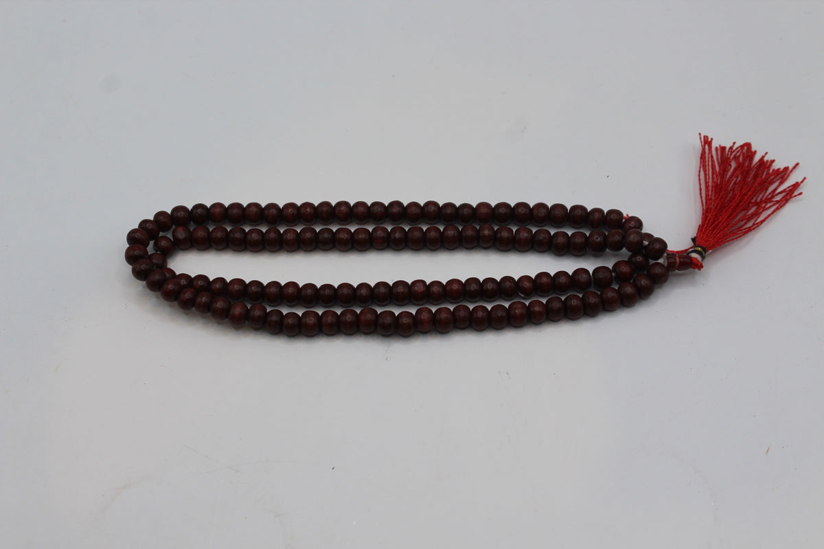 Red sandalwood mala