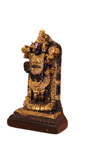 God Tirupati Balaji,Sri Venkateswara Idol for puja Black
