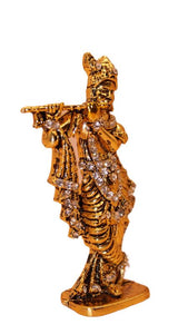 Lord Krishna,Bal gopal Statue,Home,Temple,Office decore(3cm x 1.5cm x 0.8cm)Gold