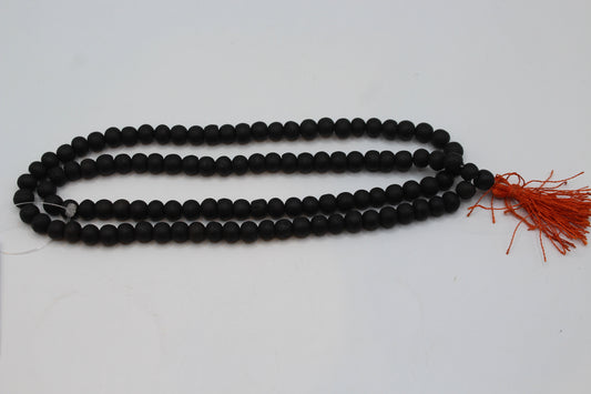 Karungali mala, black, with certificate