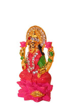 Load image into Gallery viewer, Laxmi Hindu God Hindu God laxmi fiber idol ( 2.2cm x 1.3cm x 0.5cm) Gold