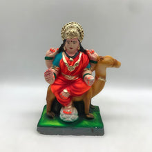 Load image into Gallery viewer, Ambe maa,Ambaji, Durga ma, Bengali Durga ma statue,idol,murti,mud idol Orange