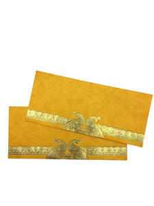 Envelopes Envelope Money holder Diwali Wedding Gift Card Pack of 10 Yellow