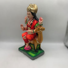 Load image into Gallery viewer, Ambe maa,Ambaji, Durga ma, Bengali Durga ma statue,idol,murti,mud idol Red