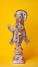 Load image into Gallery viewer, Lord Krishna,Bal gopal Statue,Home,Temple,Office decore (8cm x2cm x1.5cm) Silver