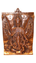 Load image into Gallery viewer, LAXMI GANESH WALL HANGING &amp; TABLE SHOWPIECE FIGURINE STATUE FOR DECOR Copper