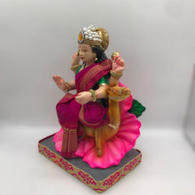 Load image into Gallery viewer, Ambe maa,Ambaji, Durga ma, Bengali Durga ma statue,idol,murti,mud idol Magenta