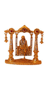 Sai Baba Statue Divine Decor for Your Home Indian Idol Gold