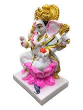 Load image into Gallery viewer, Ganesh Ganesha Ganpati Ganapati Hindu God Hindu God Ganesh fiber idol