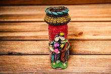 Load image into Gallery viewer, Artisan-Crafted Love Blooms: Handmade Couple Design Flowerpot Multicolor