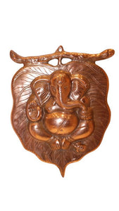 GANESH WALL HANGING SHOWPIECE FIGURINE STATUE FOR HOME DECOR Copper