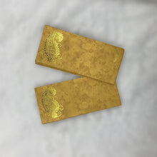 Load image into Gallery viewer, Envelopes Envelope Money holder Diwali Wedding Gift Card Pack of 10 Gold