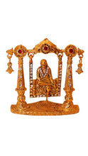 Load image into Gallery viewer, Sai Baba Statue Divine Decor for Your Home Indian Idol Gold