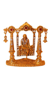 Sai Baba Statue Divine Decor for Your Home Indian Idol Gold