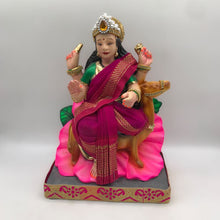 Load image into Gallery viewer, Ambe maa,Ambaji, Durga ma, Bengali Durga ma statue,idol,murti,mud idol Magenta