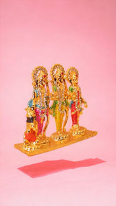 Lord Ram Darbar statue for Home/Office decoration Mixcolor