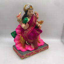 Load image into Gallery viewer, Ambe maa,Ambaji, Durga ma, Bengali Durga ma statue,idol,murti,mud idol Magenta