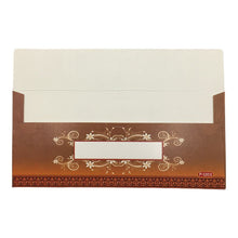 Load image into Gallery viewer, Envelopes Envelope Money holder Diwali Wedding Gift Card Pack of 10 Brown