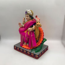 Load image into Gallery viewer, Ambe maa,Ambaji, Durga ma, Bengali Durga ma statue,idol,murti,mud idol Pink