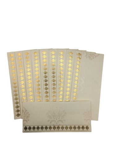 Envelopes Envelope Money holder Diwali Wedding Gift Card Pack of 10 White