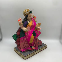 Load image into Gallery viewer, Ambe maa,Ambaji, Durga ma, Bengali Durga ma statue,idol,murti,mud idol Yellow