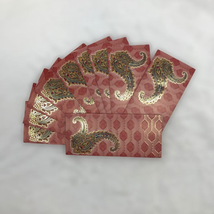 Envelopes Envelope Money holder Diwali Wedding Gift Card Pack of 10 Pink