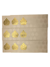 Load image into Gallery viewer, Envelopes Envelope Money holder Diwali Wedding Gift Card Pack of 10 White